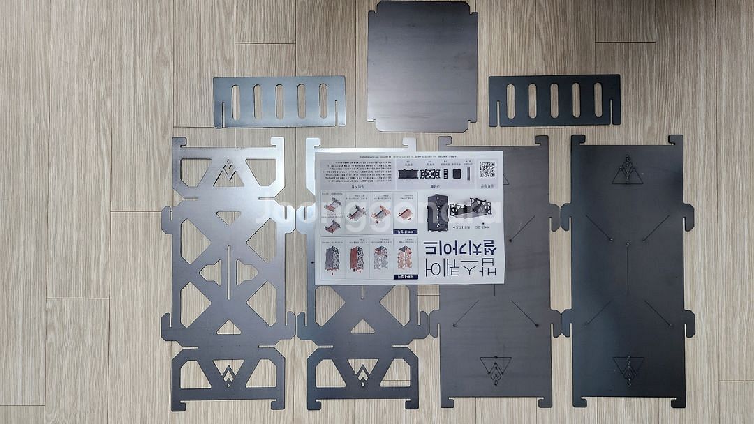 [미사용] 밥스퀘어 화로대 2in1[화로대,바비큐]--0