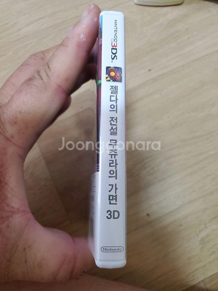 닌텐도3ds용 젤다의전설 무쥬라의가면 팝니다--3