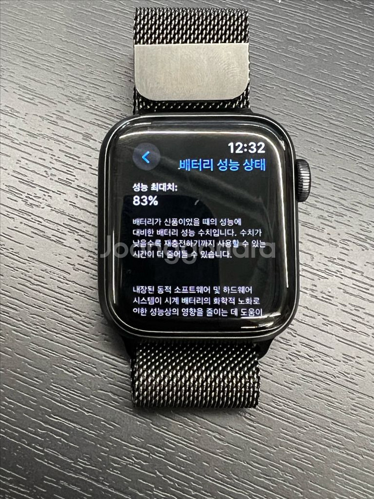 애플워치 se 40mm 스페이스그레이 밀레니즈루프--0