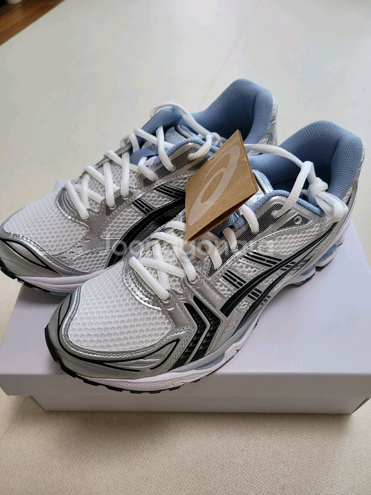 아식스 x JJJ자운드 젤 카야노 14 화이트 네이비--2