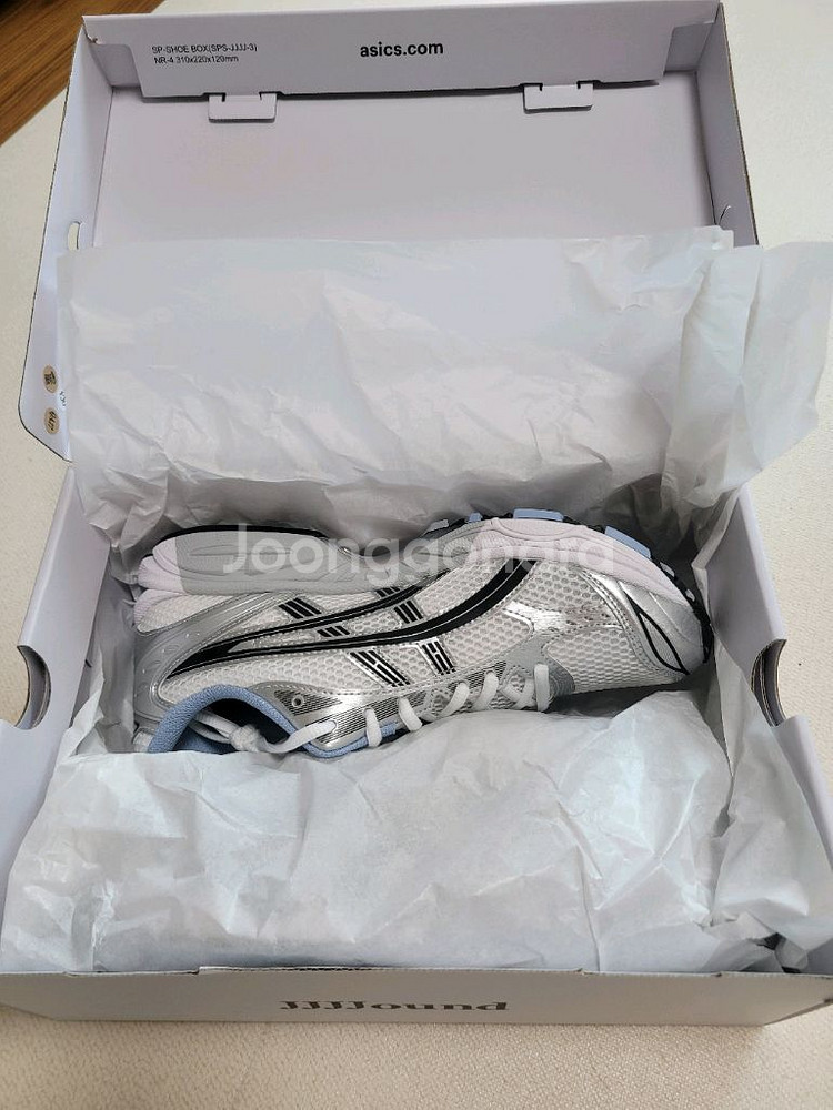 아식스 x JJJ자운드 젤 카야노 14 화이트 네이비--1