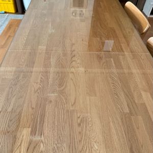 한샘 6인용 원목식탁 세트