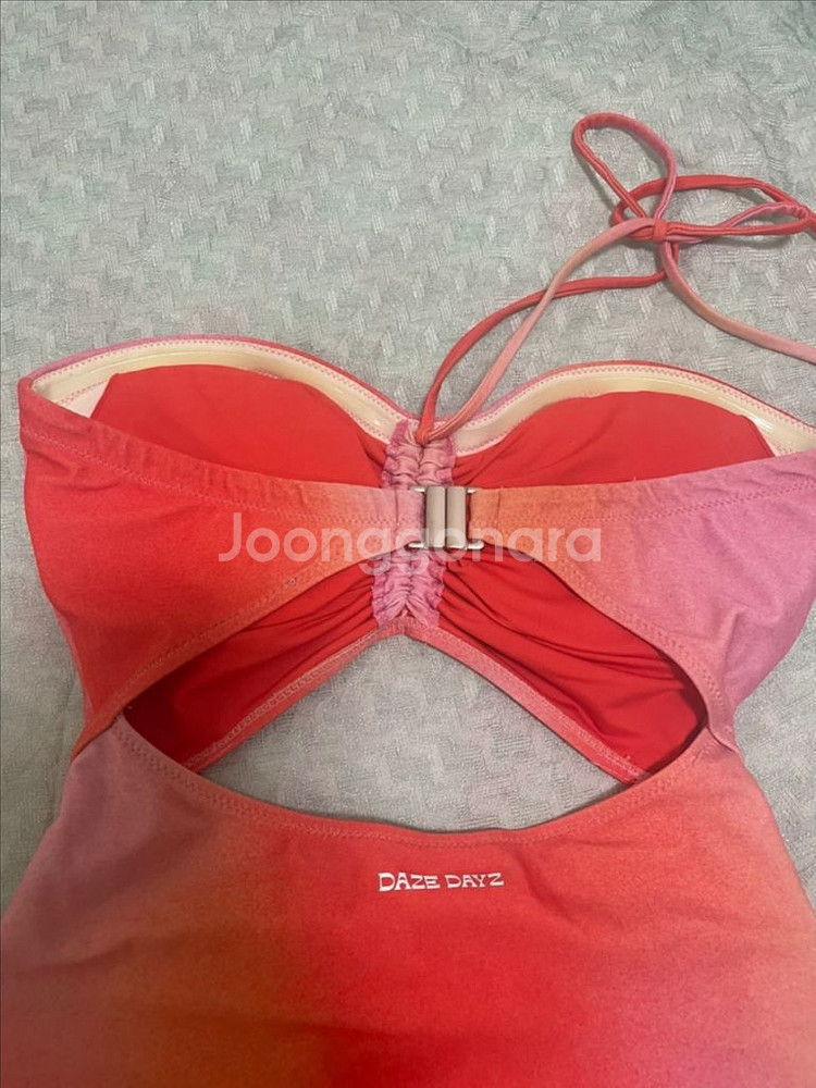 데이즈데이즈 코랄스카이 홀터 원피스 수영복 S--6