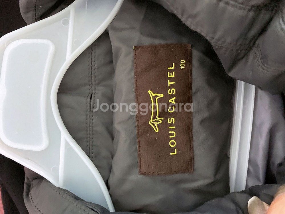 (남성100)루이까스텔골프거위털이중지퍼패딩점퍼--5