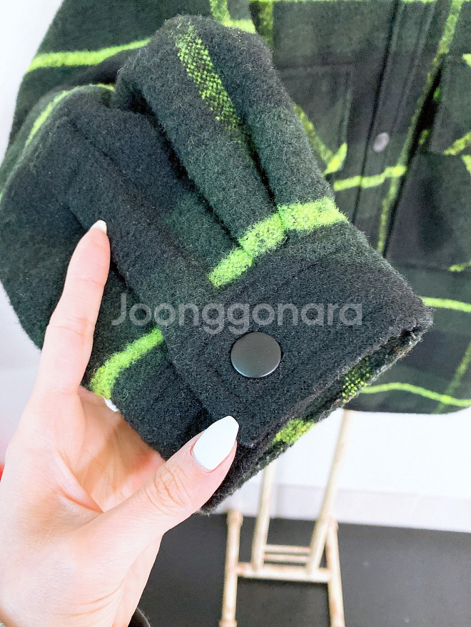 (여성95~100)자라오버핏누빔모직점퍼형자켓--3