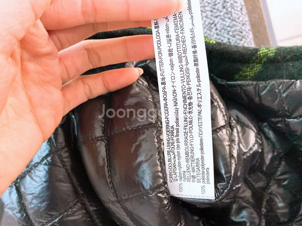 (여성95~100)자라오버핏누빔모직점퍼형자켓--7