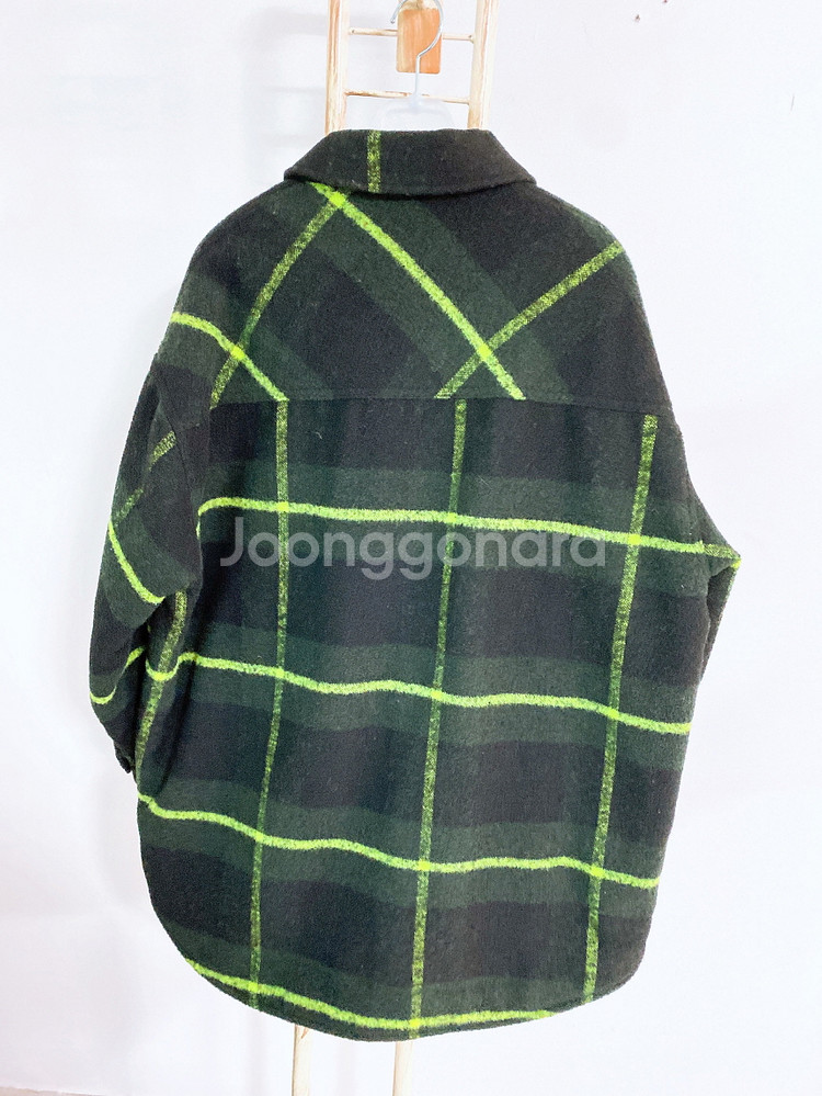 (여성95~100)자라오버핏누빔모직점퍼형자켓--4