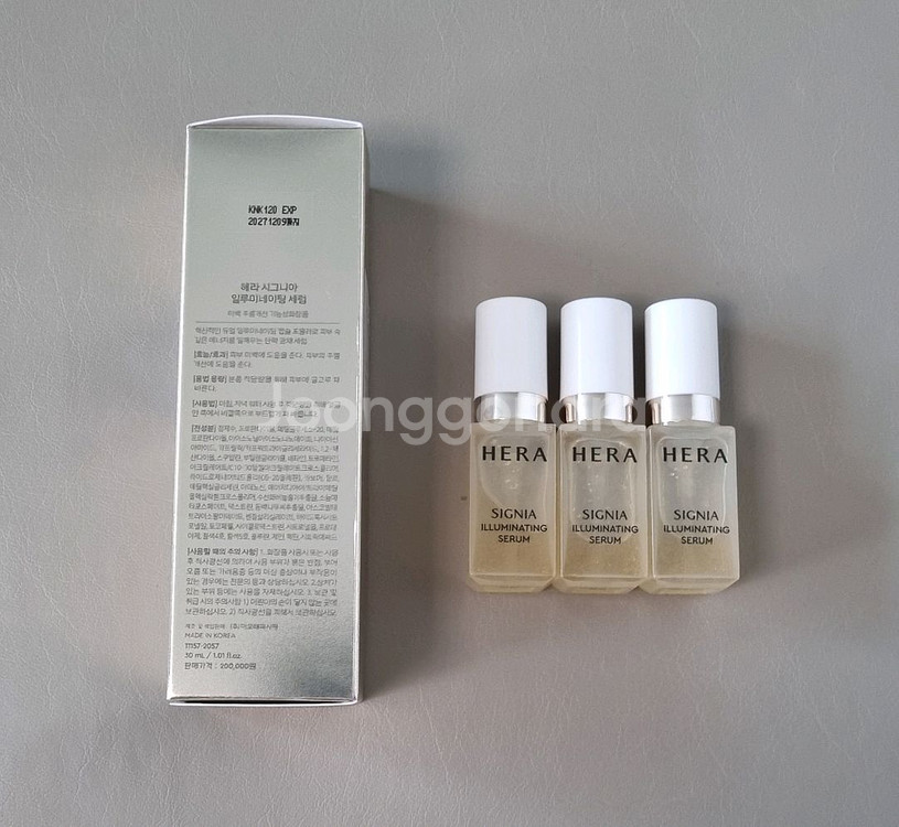 헤라 시그니아 일루미네이팅 세럼 30ml 새상품--1