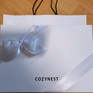 [새상품]코지네스트(포르투칼) 타올 선물셋트, 쇼핑백