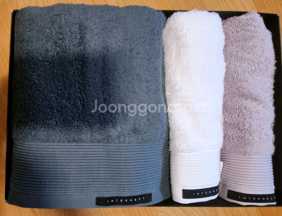 [새상품]코지네스트(포르투칼) 타올 선물셋트, 쇼핑백--2