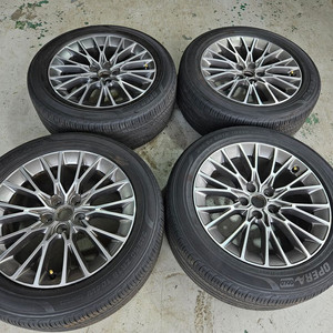 $$ 중고 제네시스 RG3 18인치 휠타이어 245 5