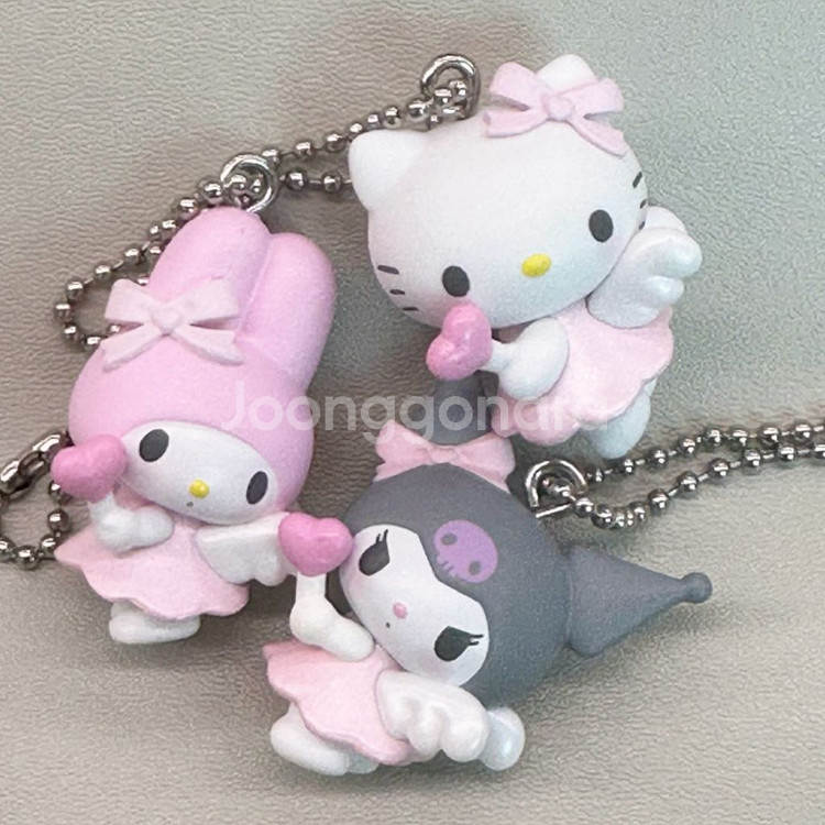 산리오 캐릭터즈 꿈꾸는 엔젤 스윙 유메미루 가챠 쿠로미--0