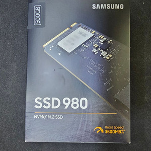미개봉) SSD 980 M.2 500G 팝니다.
