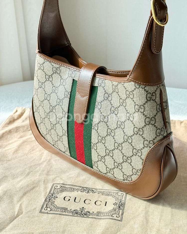 구찌 재키 1961 스몰 호보백--3