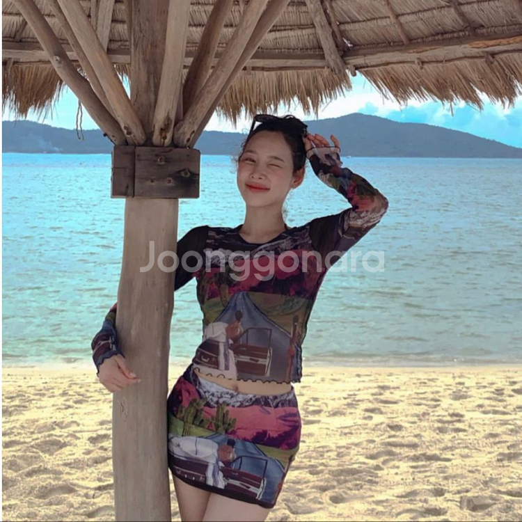 데이즈데이즈 roadtrip mini skirt M--0