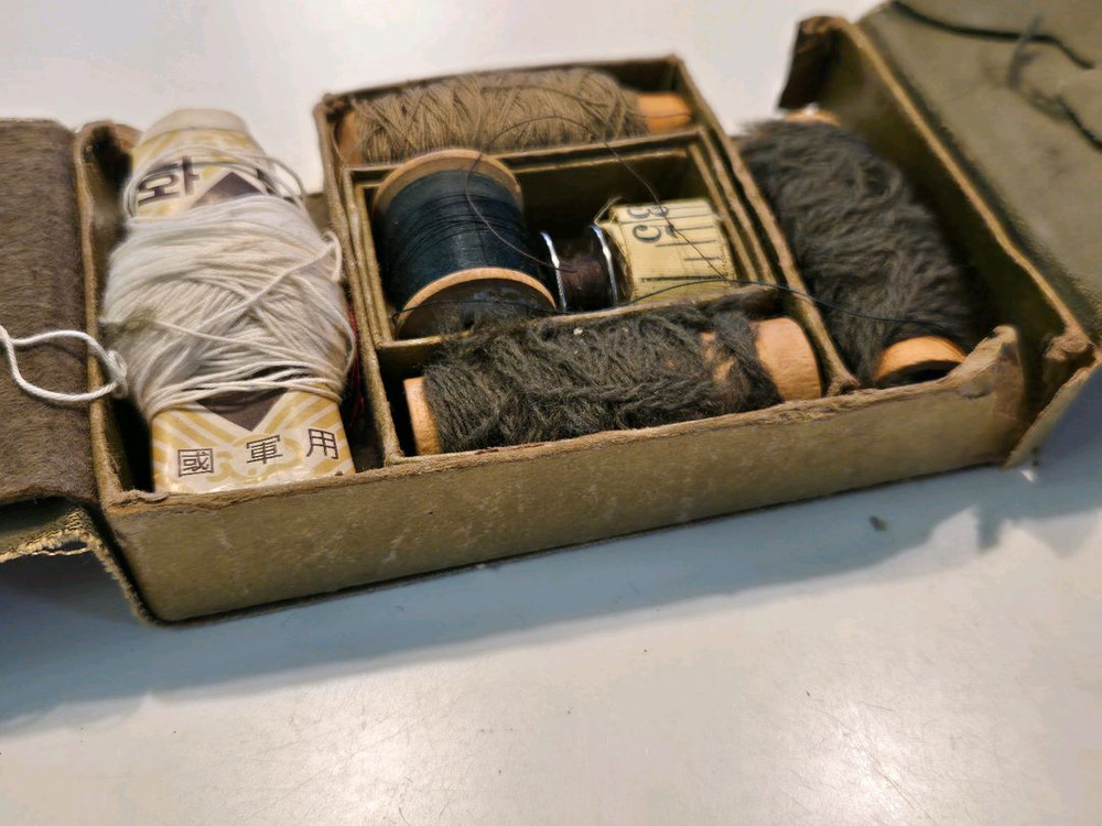 바느질 도구 빈티지 밀리터리--4