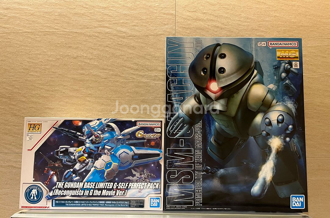 MG 앗가이 HG 지셀프 G 크로스본 마오 건담 X--0