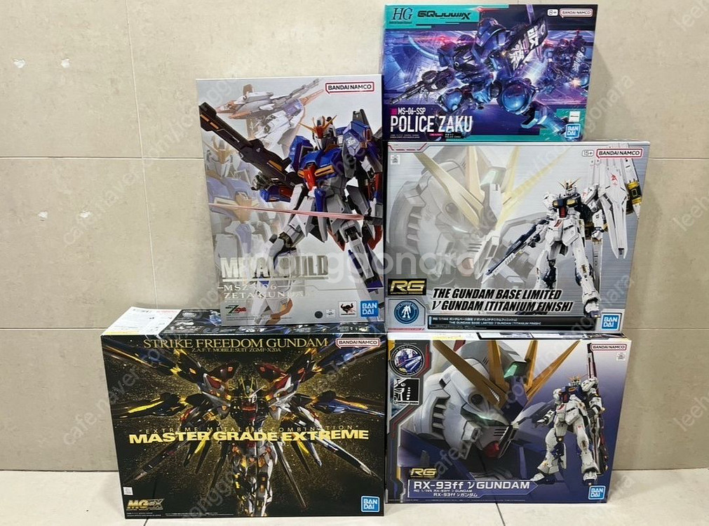 MG 앗가이 HG 지셀프 G 크로스본 마오 건담 X--5