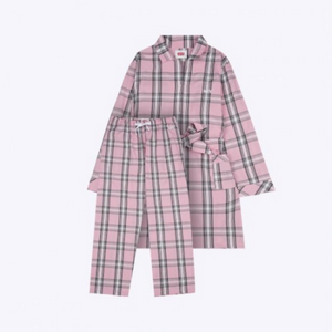 리바이스 핑크 타탄체크 파자마 판매합니다(로브/원피스)