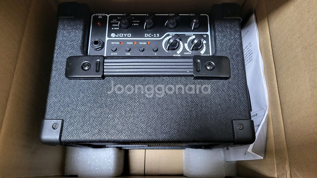 JOYO DC-15 입문용 일렉기타 앰프--2