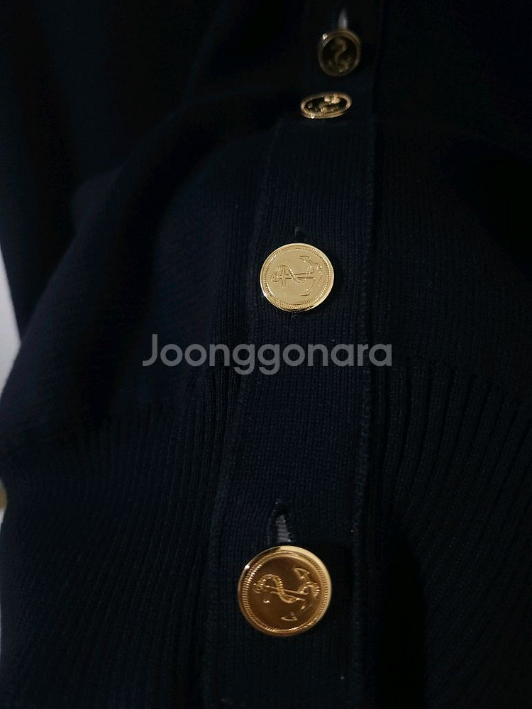 [새상품급, 2] 톰브라운 밀라노스티치 금장 가디건--4