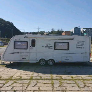 영국2축카라반/캠핑트레일러/정박형/정박용