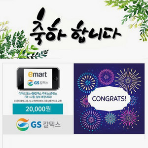 gs주유권 2만원 여러장