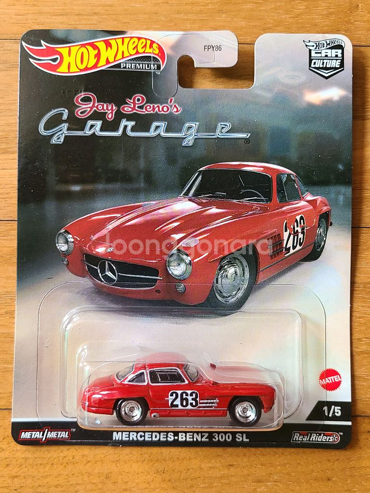 핫휠 프리미엄 메르세데스 벤츠 300 SL 미개봉--0