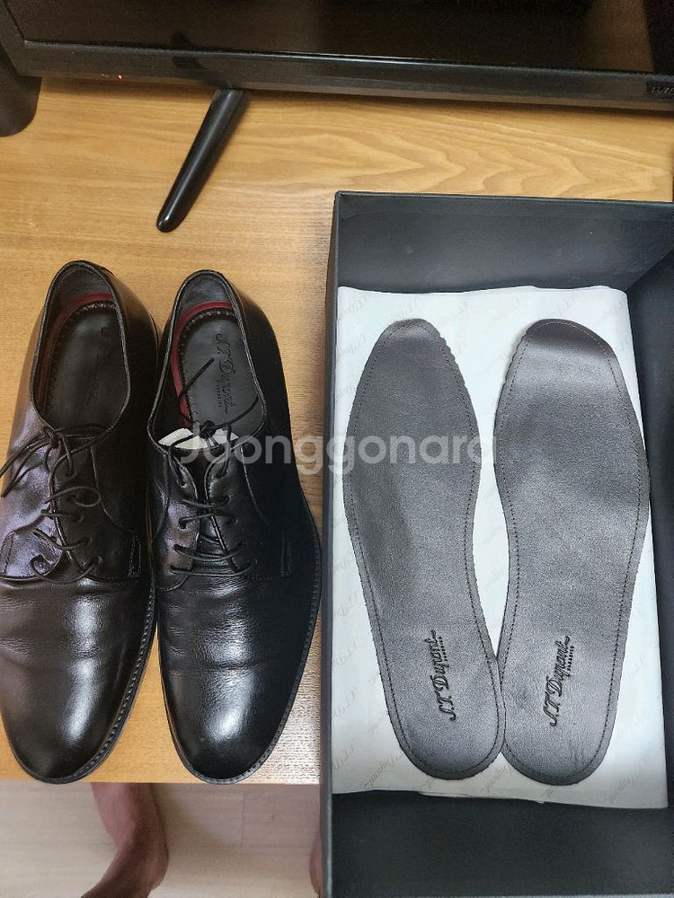 S.T.듀퐁 남성 가죽 구두 300mm--3