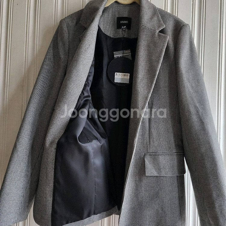 새상품) 랩(LAP) 기본핏 테일러드 재킷--3