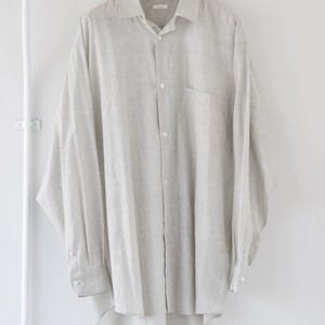 코모리 24SS KHADI 스트라이프 셔츠 2사이즈