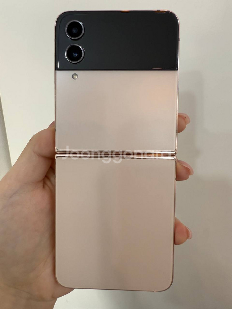 A급)갤럭시Z플립4 256GB 골드 1071--0