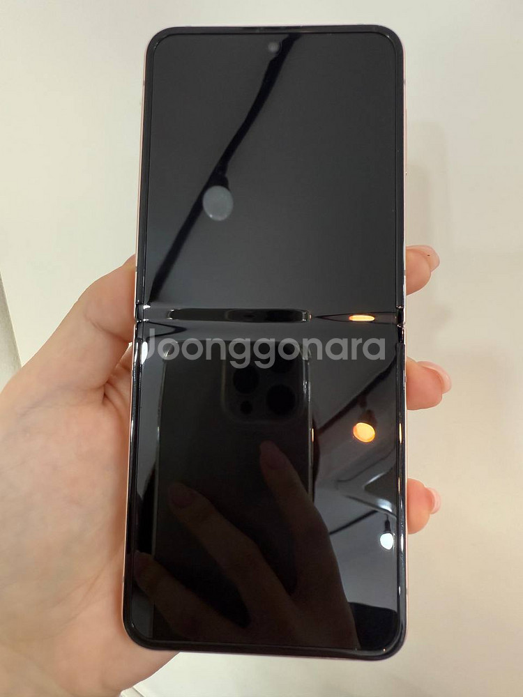 A급)갤럭시Z플립4 256GB 골드 1071--1