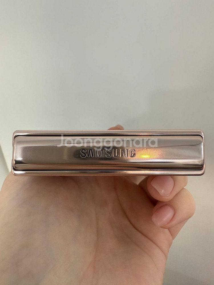 A급)갤럭시Z플립4 256GB 골드 1071--4