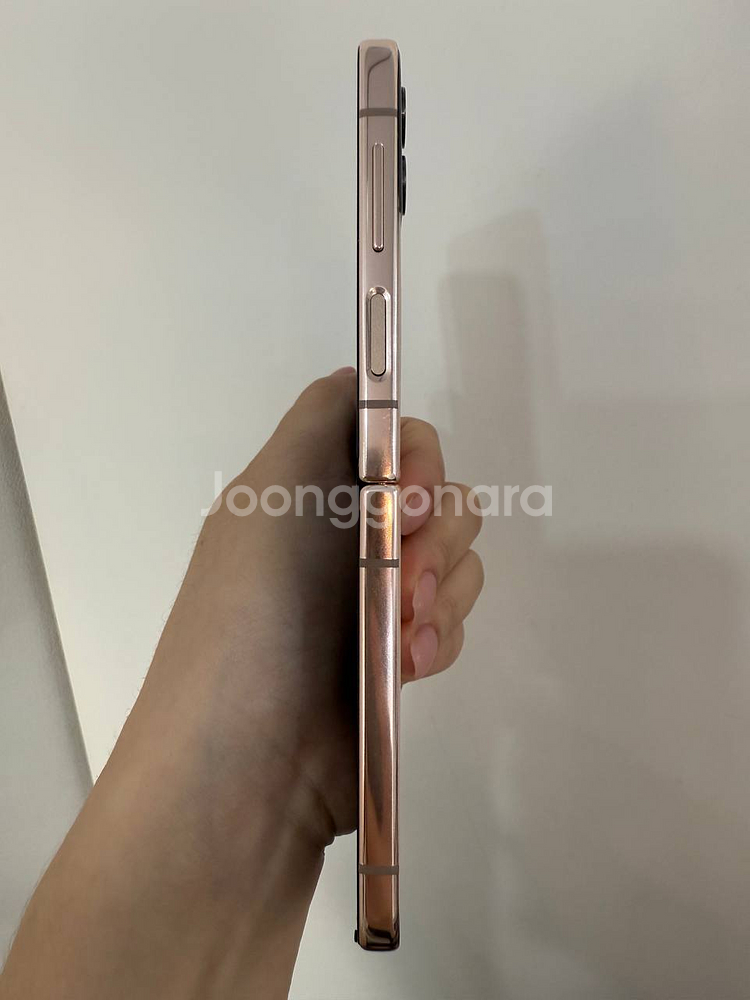 A급)갤럭시Z플립4 256GB 골드 1071--5