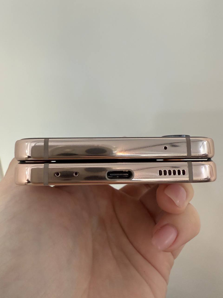 A급)갤럭시Z플립4 256GB 골드 1071--3