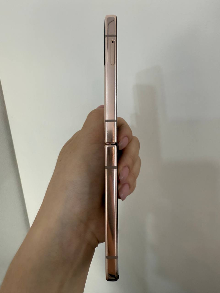 A급)갤럭시Z플립4 256GB 골드 1071--6