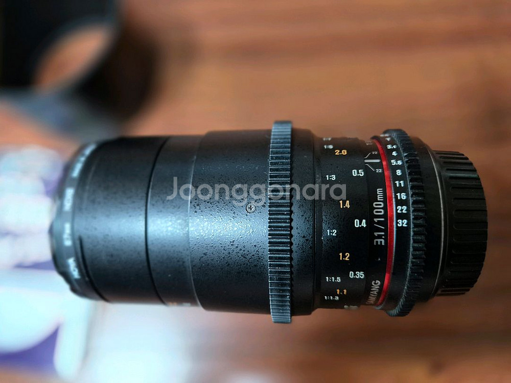 캐논용 삼양 vdsr 100mm t3.1--3