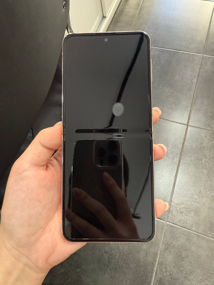 A급)갤럭시Z플립4 256GB 골드 1071--1