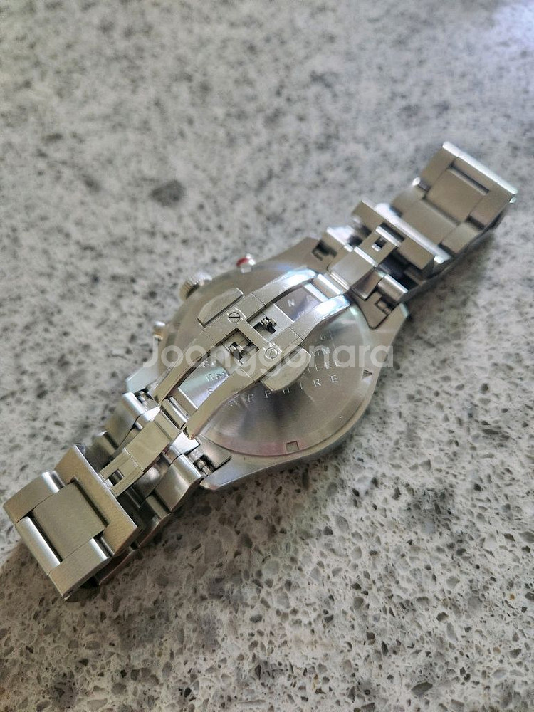 글라이신 에어파일럿 GL0355 검판 쿼츠 시계--2