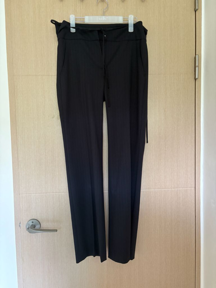 엘씨디씨 티엠 스트라이프드 슬림 트라우저 바지 S--1