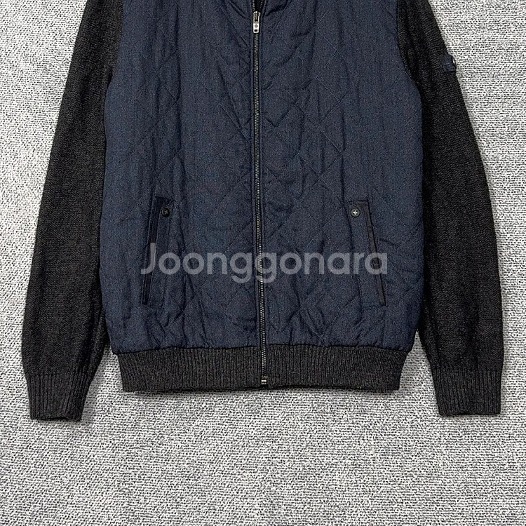 마인드 브릿지 캐주얼 아크릴 니트 집업 105--3