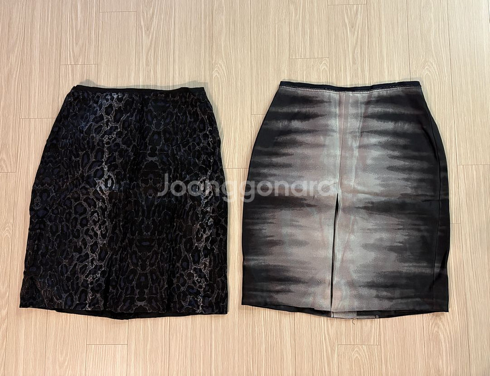BCBG Maxazria 실크울 스커트 55 정품 일괄--0
