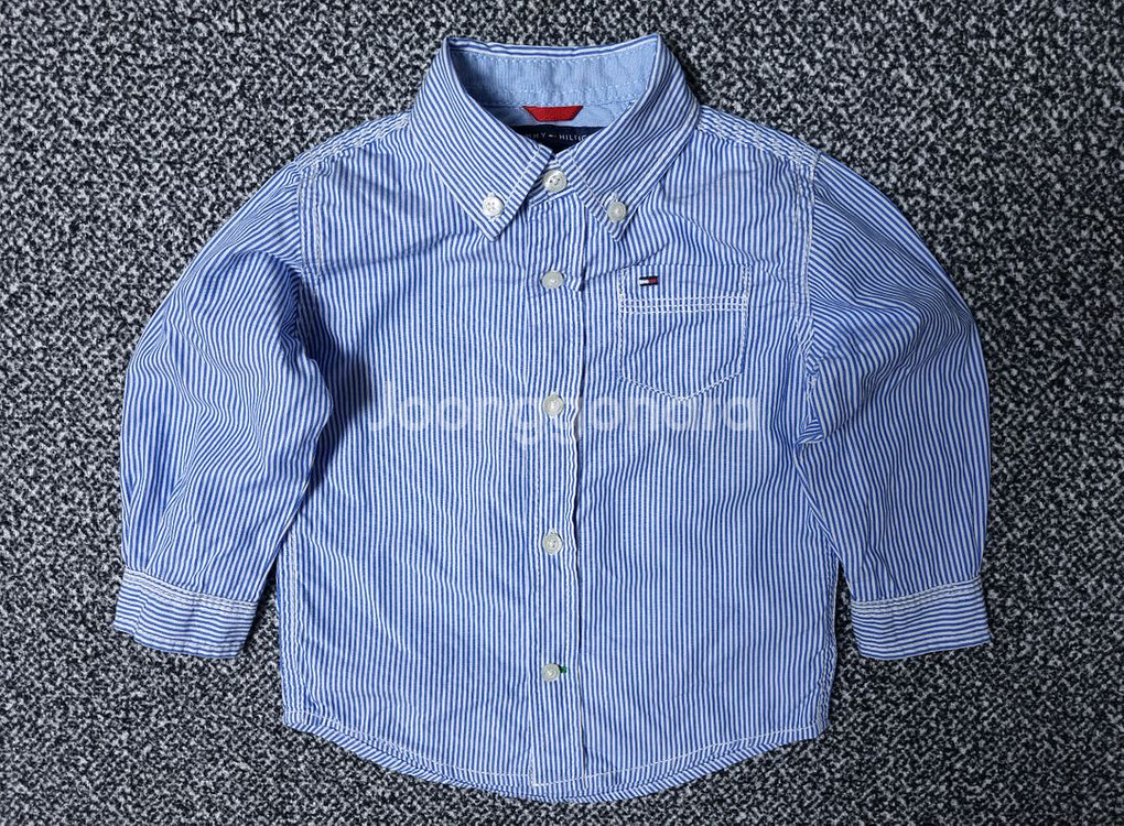 [무료배송][24M]타미힐피거 키즈 스트라이프 남방--0