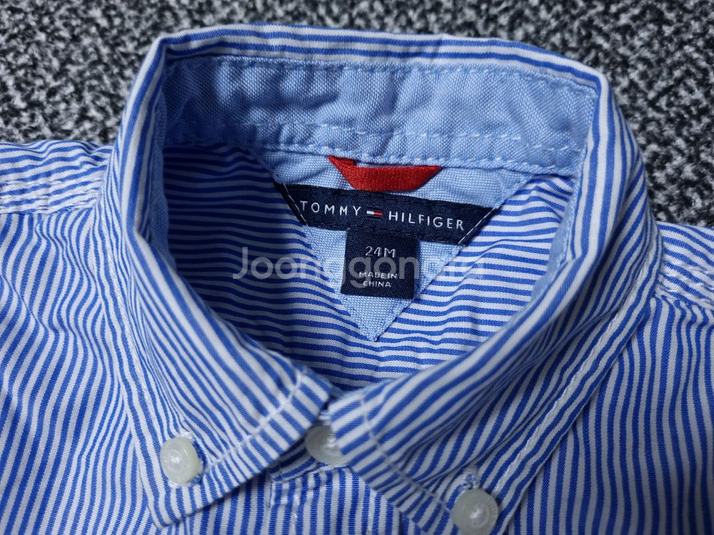[무료배송][24M]타미힐피거 키즈 스트라이프 남방--5