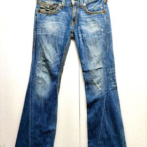 트루릴리전 남성청바지32-34/찢청/택포