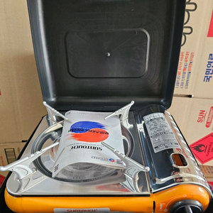 휴대용 (캠핑) 가스 버너 (가스렌지) 새제품 판매합~