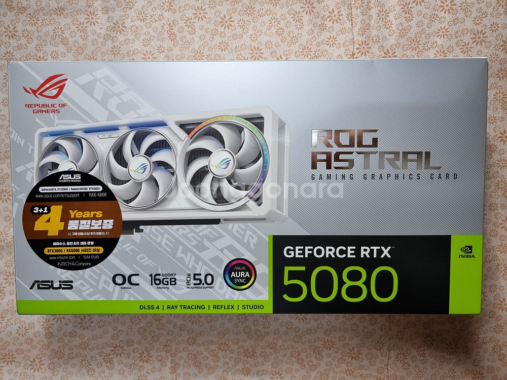 ASUS ASTRAL 5080 WHITE 16GB 인텍--0