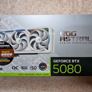 ASUS ASTRAL 5080 WHITE 16GB 인텍