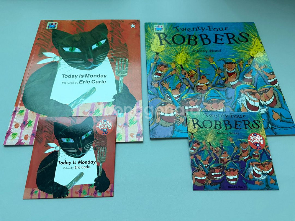 노부영 동화책 5권(cd 포함)--1